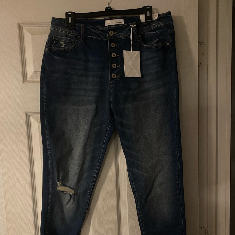 KanCan Skinny Curvy Jean - Button Fly 15/31